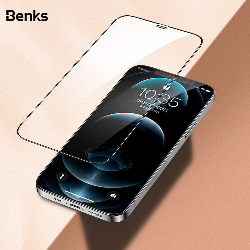 Benks V Pro Plus iPhone 12 Şeffaf Ekran Koruyucu Benks V Pro Plus iPhone 12 Şeffaf Ekran Koruyucu